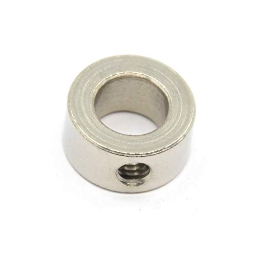 Befenybay 10 Pcs Lock Collar 8mm Shaft Lock Collar T8 Lead Screw Lock Ring for 3D Printer CNC Parts (8mm-Silver) - Image 3