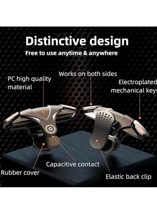 Mobile Gaming Controller and Mechanical button Compatible with PUBG/Fortnite/Call of Duty, Sensitive Shoot and Aim Trigger Auxiliary recoil suppression - Image 4