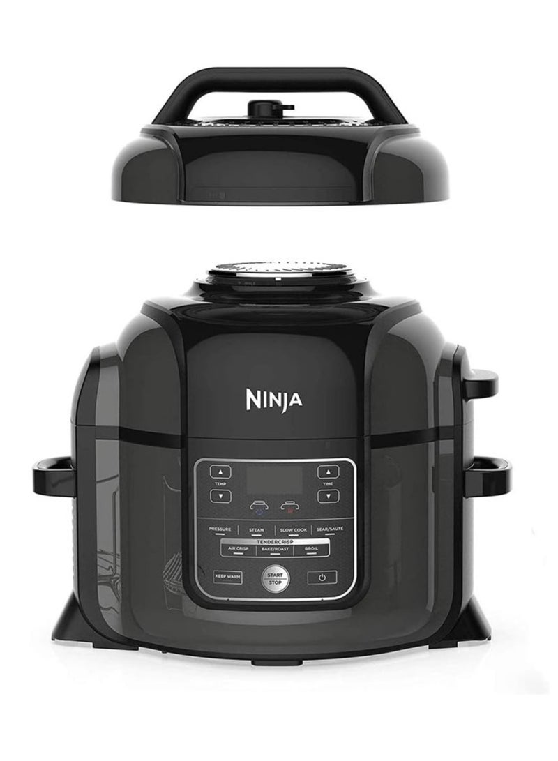 Ninja Foodi 7-In-1 Multi Cooker, 6L With 7 CookIng Functions, Pressure Cook, Air Fry, Slow Cook, Grill 6 L 1460 W OP300ME Black - Image 1