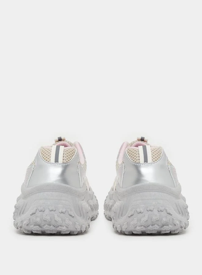 Styli Styli Chunky Sole Lace Up Sneakers
