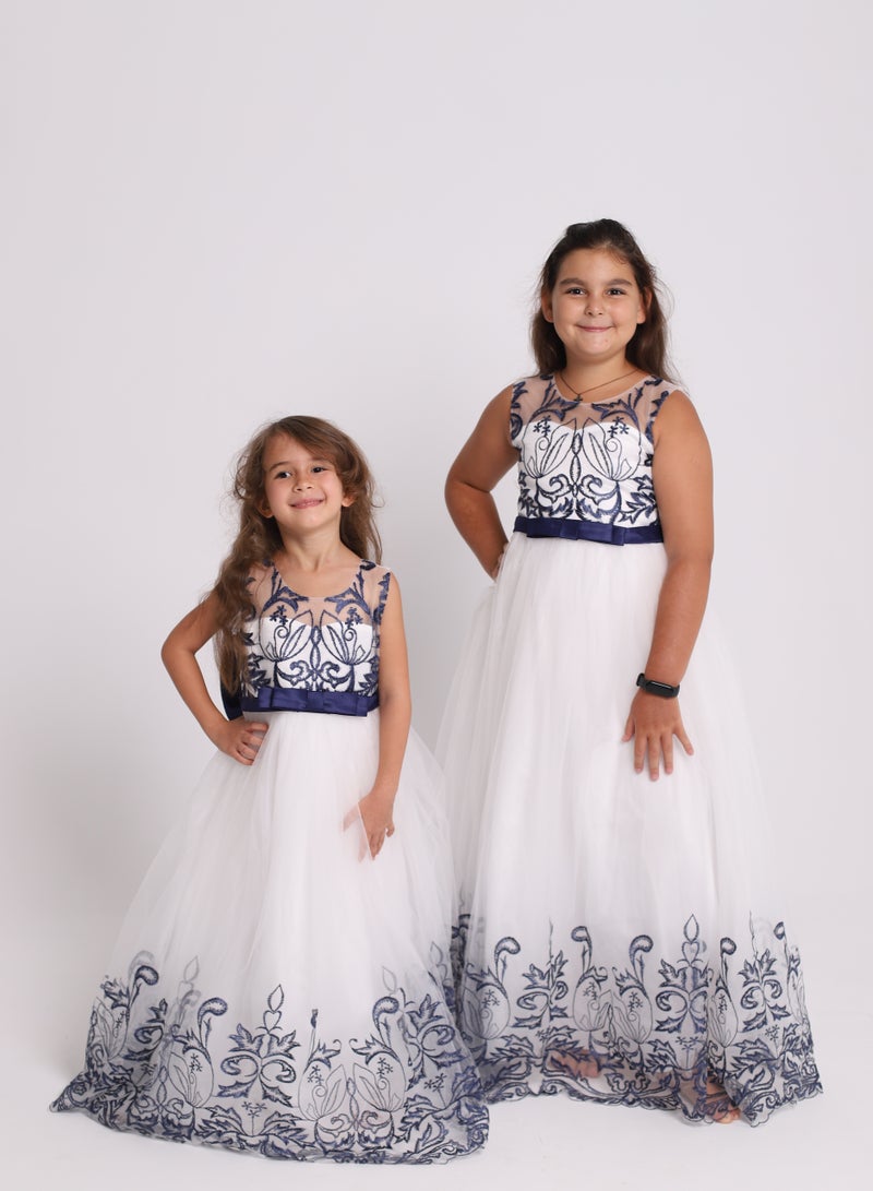 D'Daniela Embroidered Tulle Dress - Image 5