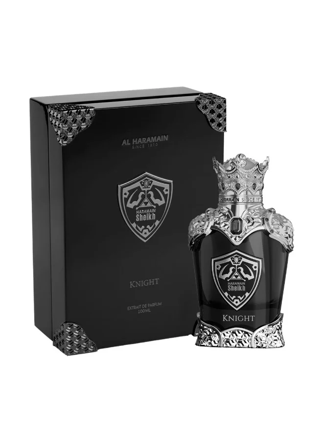 الحرمين الحرمين شيخ نايت 100 مل مستخلص عطر | عطر شرقي خشبي زهري للرجال والنساء | العود طويل الأمد والعنبر والفانيليا وخشب الصندل والمسك
