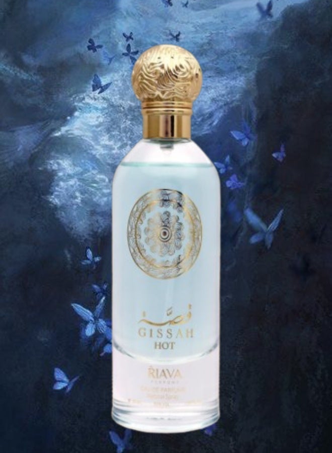 ريافا برفيوم عطر قصة هوت بلاك 85مل - Image 2