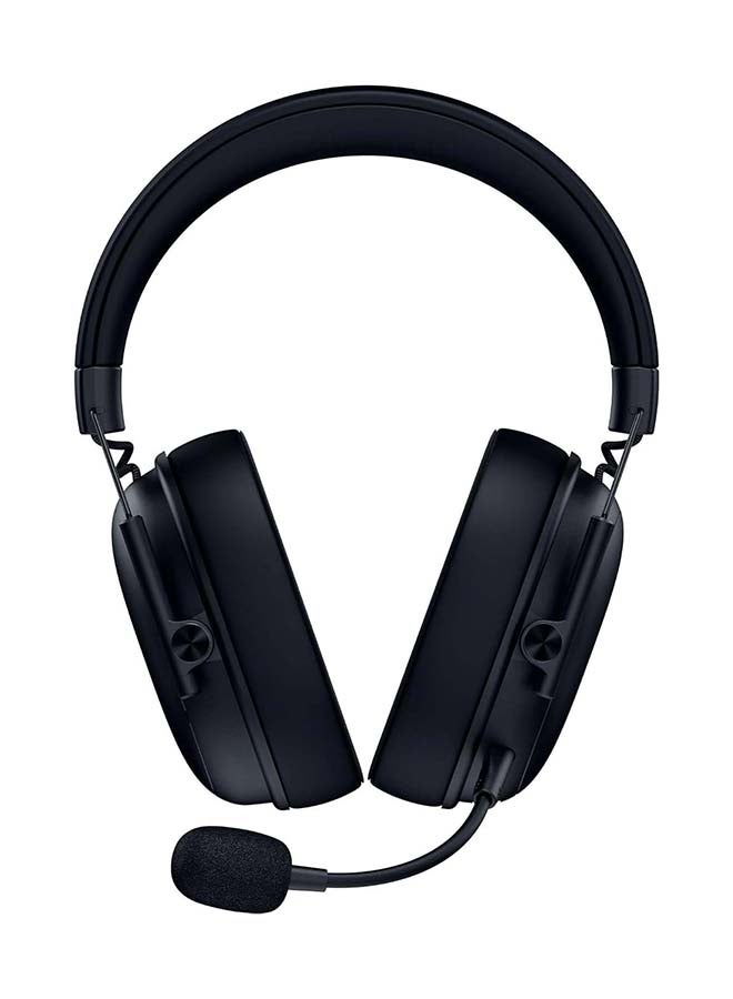 ريزر سماعة الألعاب اللاسلكية BlackShark V3 X HyperSpeed للكمبيوتر: محركات 50 مم - ميكروفون قلبي - 2.4 جيجاهرتز، بلوتوث، USB - تعمل مع ماك، PS5، نينتندو سويتش، الهواتف الذكية - بطارية 70 ساعة - أسود - Image 2