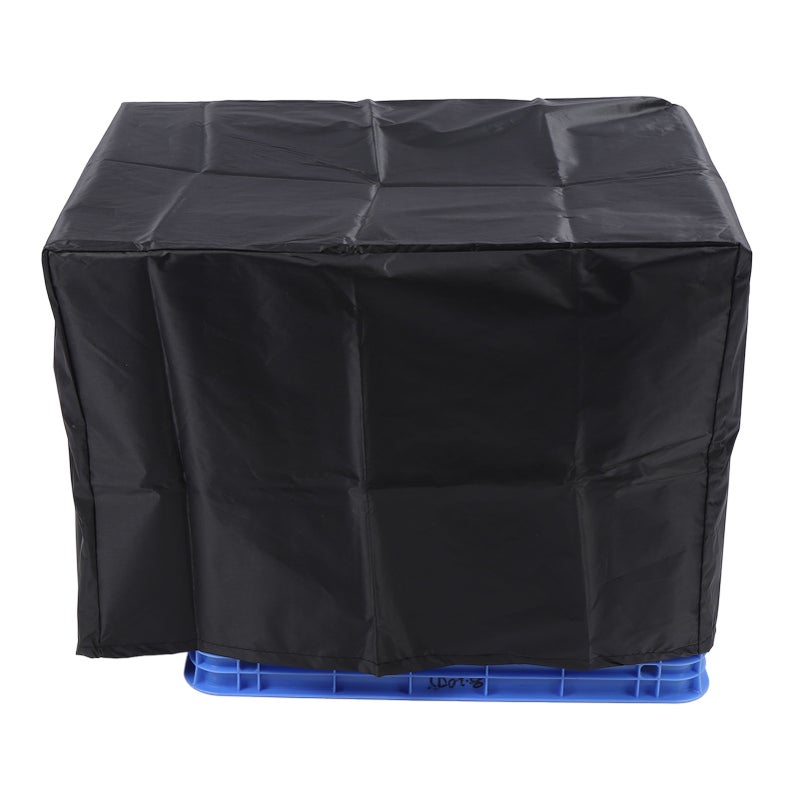 Generator Protective Cover 210D Oxford Cloth Universal Outdoor Generator Dust Cover Windproof Water Resistant Black 66x51x51cm / 26.0x20.1x20.1in - Image 1