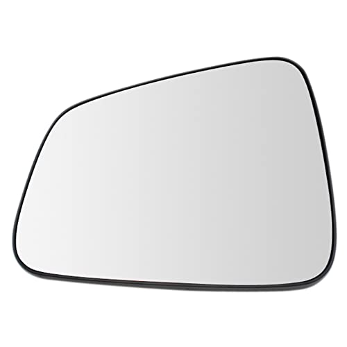 TRQ Exterior Mirror Glass w/Backing Plate Assembly LH Driver Side for Buick Encore Chevrolet Trax - Image 1