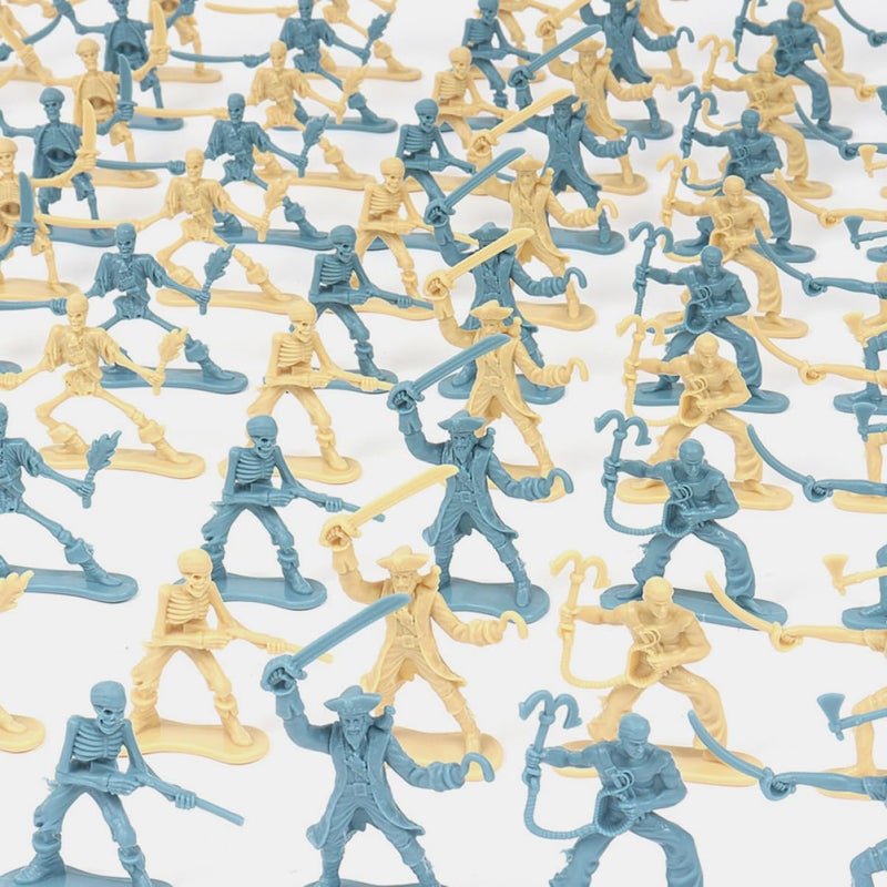 100Pcs Pirate Soldier Miniature Action Figures For Scene Layouts And Collecting - Image 4