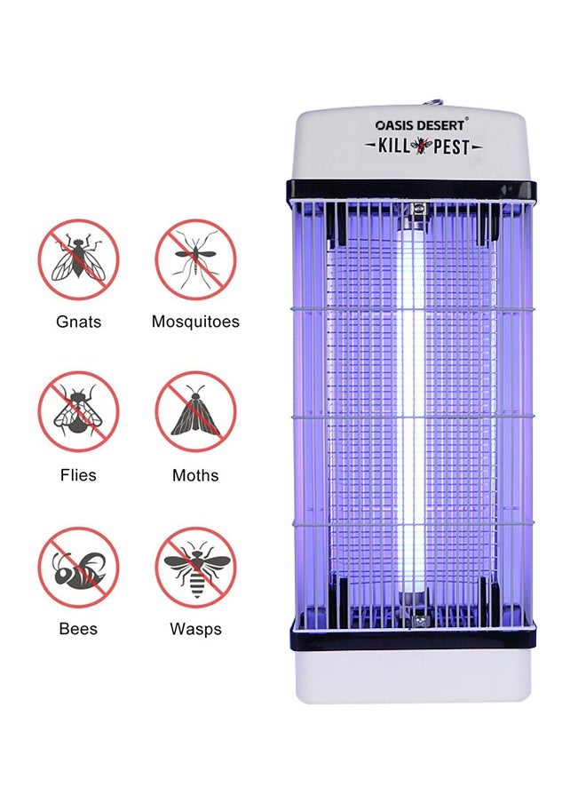 OASIS DESERT 15W Single Tube Flying Insect Killer - The Best Exterminator - Mosquito And Fly Trap - For Indoor And Outdoor Use - Kills Flying Insects  - Image 3