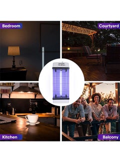 OASIS DESERT 15W Single Tube Flying Insect Killer - The Best Exterminator - Mosquito And Fly Trap - For Indoor And Outdoor Use - Kills Flying Insects  - Image 5