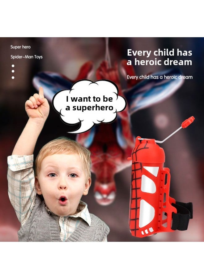Shake The Sound Of The Same Spider Man Spider Silk Launcher Can Spray Silk Hero To Spider Silk Gloves Launcher Set Toy-Color:Spider Silk Replacement Pack 1 Bottle  - Image 3