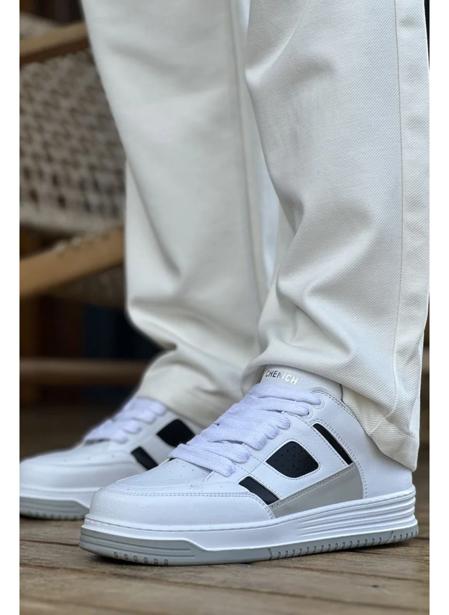 Chekich CH2410 Cbt Avax Men's Sneakers White/Black