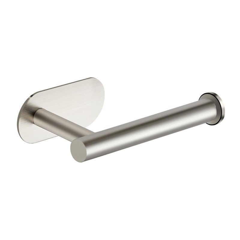 JOY DECOR 2 Pack Adhesive Toilet Roll Holder Stand - Brushed Nickel SUS304 Stainless Steel  Rustproof Toilet Paper Holder No Drilling Tissue Holder for Kitchen Bathroom Wall Mount Bathroom Tissue Holder - Image 1