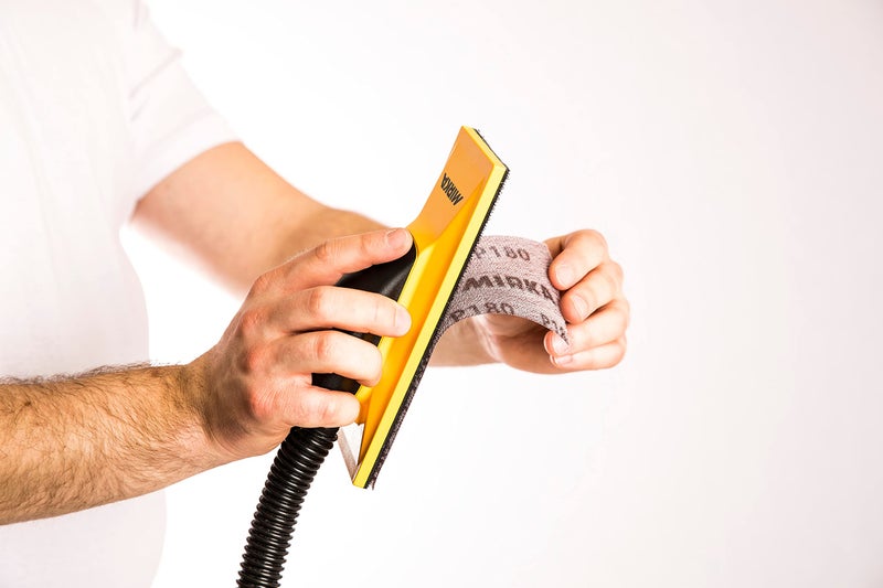 Mirka Hand Sanding Block 2.75" x 8" Hook and Loop 22 Holes/Sander Tools - Image 5