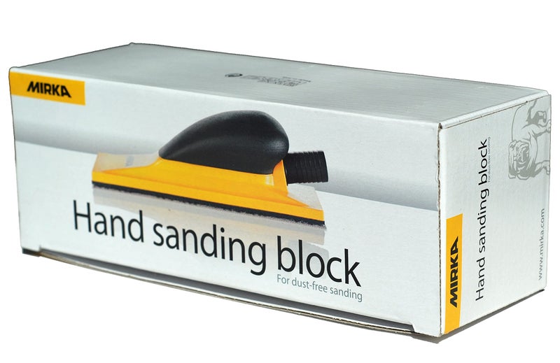 Mirka Hand Sanding Block 2.75" x 8" Hook and Loop 22 Holes/Sander Tools - Image 2