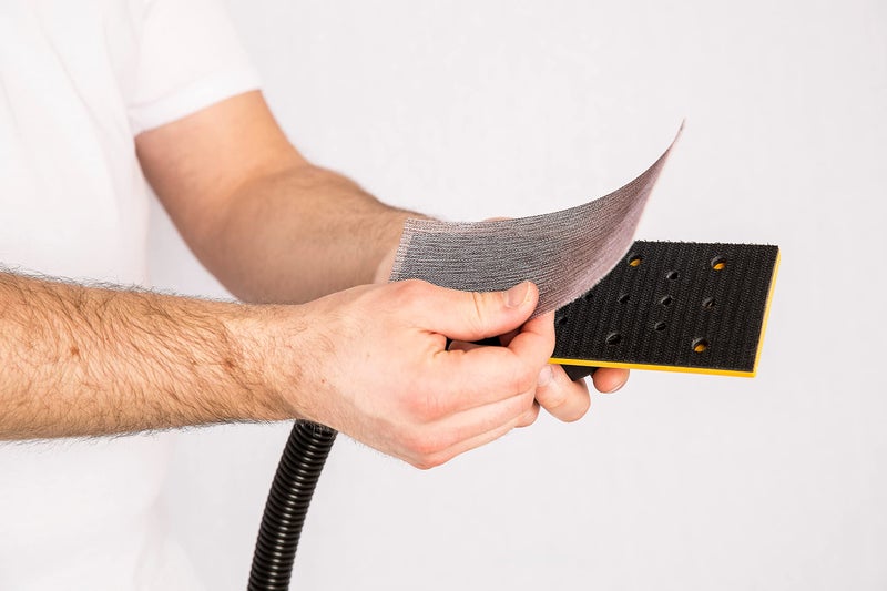 Mirka Hand Sanding Block 2.75" x 8" Hook and Loop 22 Holes/Sander Tools - Image 4