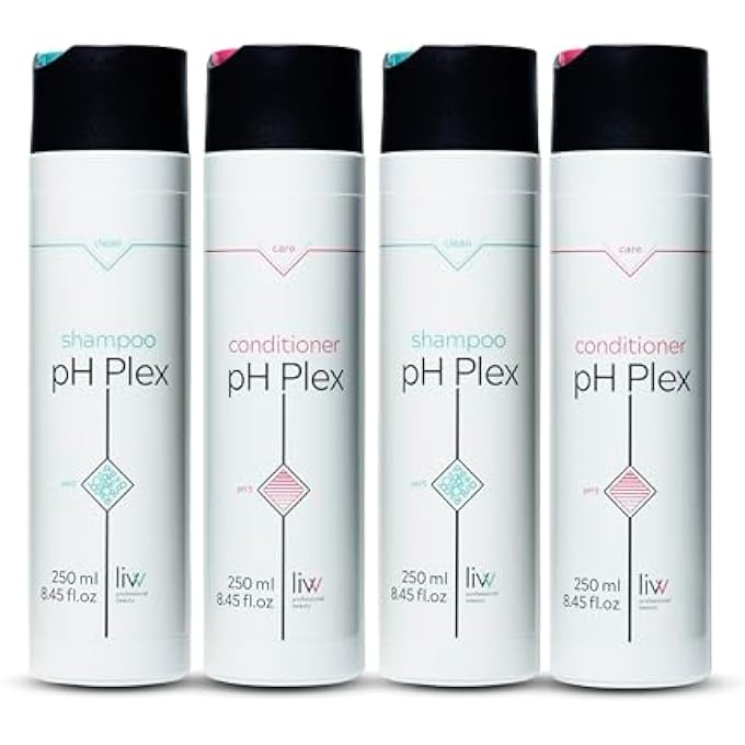 pH Plex Health and Clean Bundle - 2 Pack Shampoo and Conditioner Set