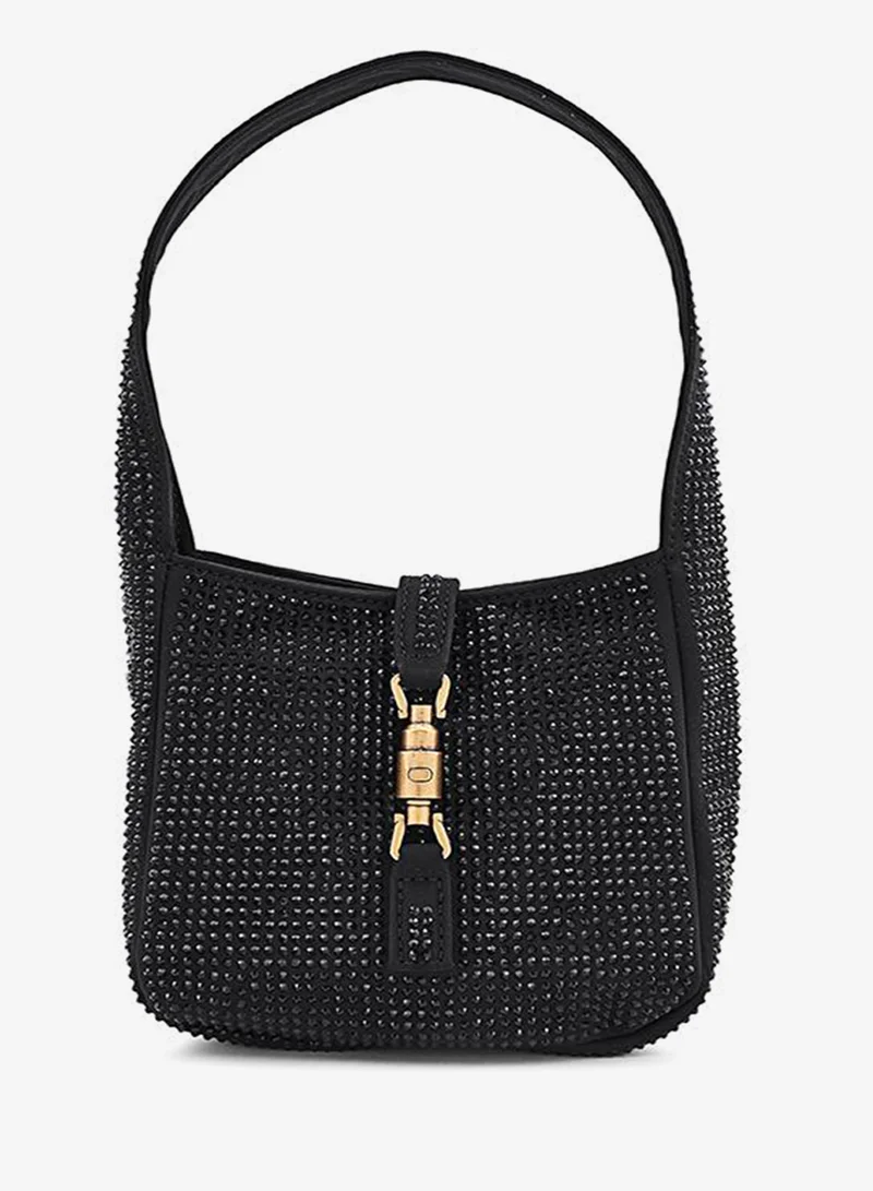 Cuple Cuple Textured Zip Shoulder Bag