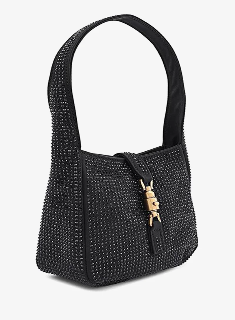 Cuple Cuple Textured Zip Shoulder Bag