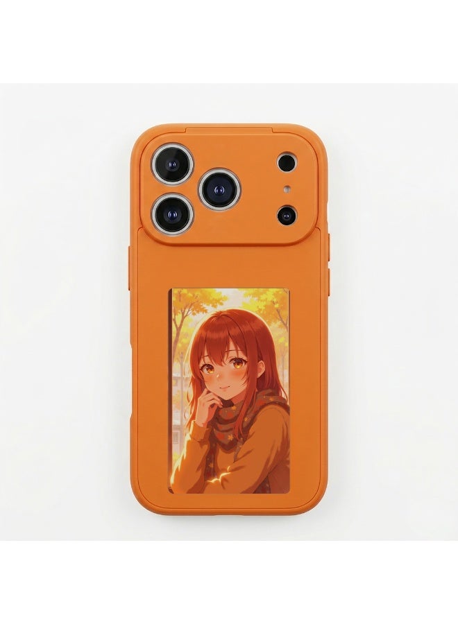 FIFTH ELEMENT NOVA NFC Photo Case with E-Ink Display for iPhone 17 Pro, Custom Image Magnetic Cover - Image 1