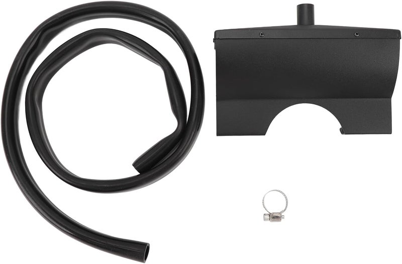 Grease Drainage Funnel, Rated Grease Gate for 17 22 28 36in Griddle, Enclosed Catcher Trap with L Reu et, Carbon Steel l - Image 1