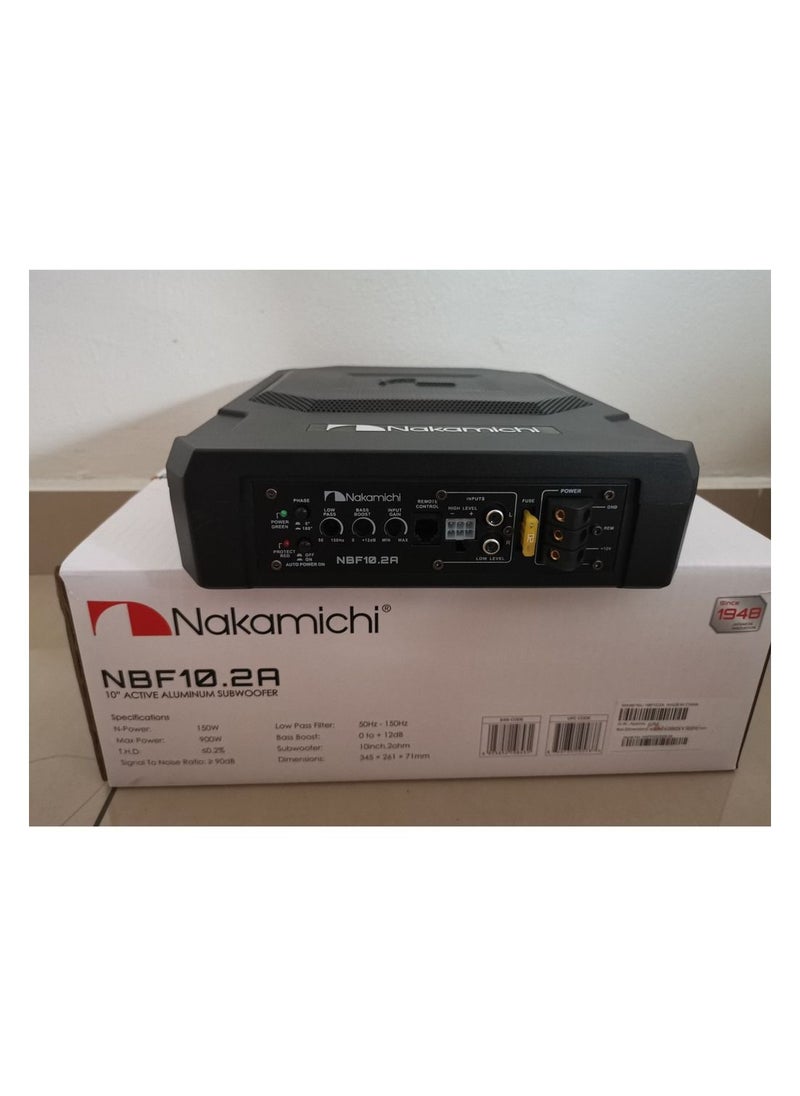 NAKAMICHI Nakamichi NBF10.2A 10 900W Car Underseat Active Subwoofer  - Image 3