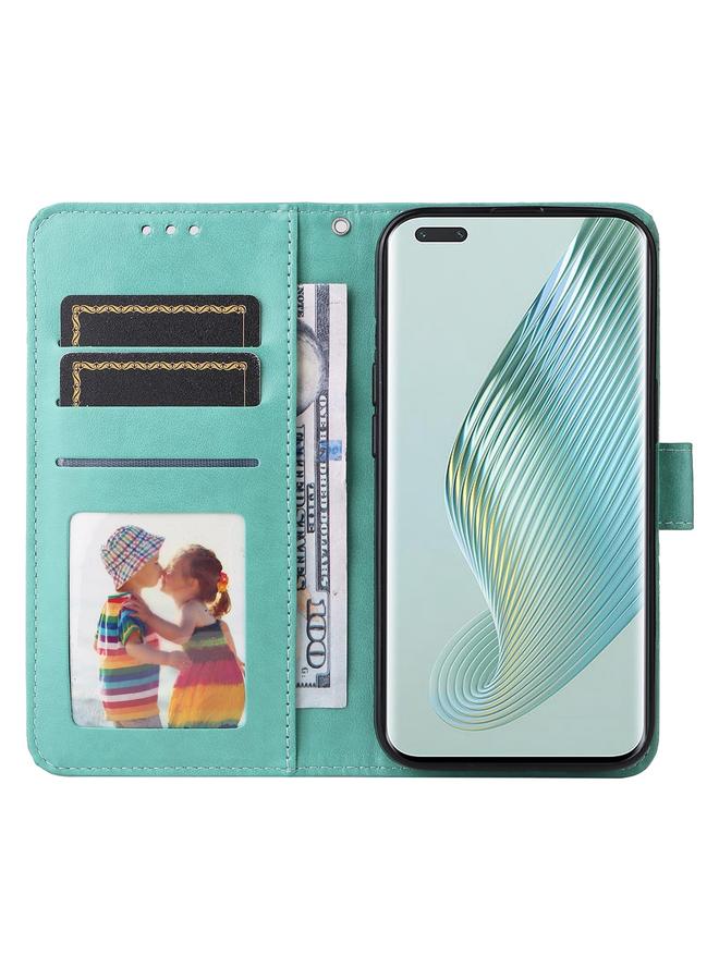 S-TOP Case For Honor Magic5 Pro Embossed Sunflower Leather Phone Case - Image 4