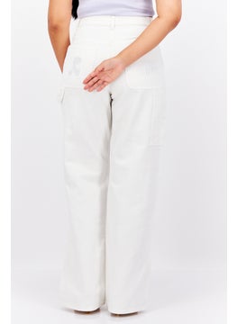 Esprit x Rest and Recreation Women Regular Fit Plain Non Stretchable Denim, White  - Image 2