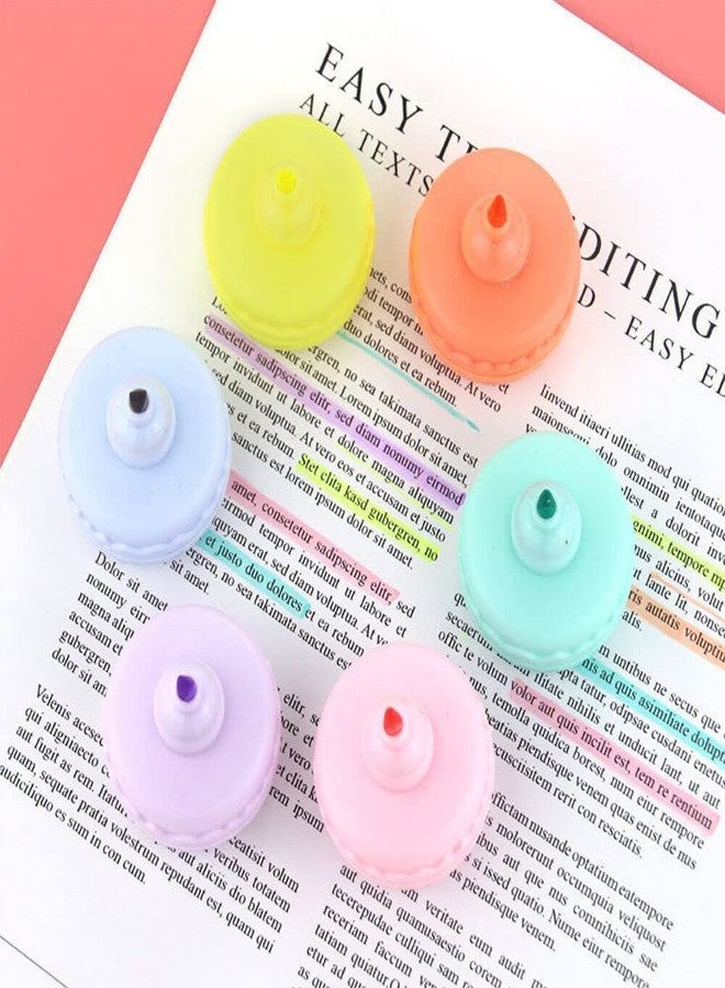 MAKE A WISH® Ice-cream Luxury Highlighter Fine Grip Marker (MACARON) - Image 5