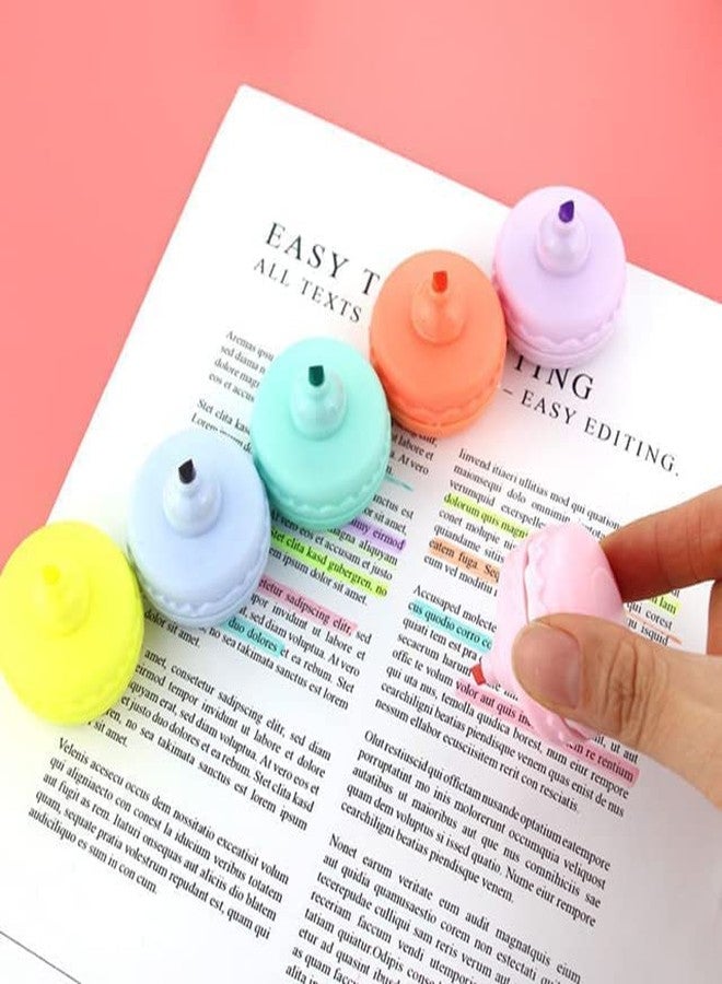 MAKE A WISH® Ice-cream Luxury Highlighter Fine Grip Marker (MACARON) - Image 3