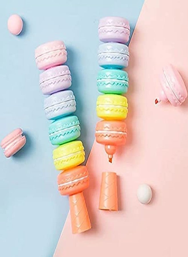 MAKE A WISH® Ice-cream Luxury Highlighter Fine Grip Marker (MACARON) - Image 1