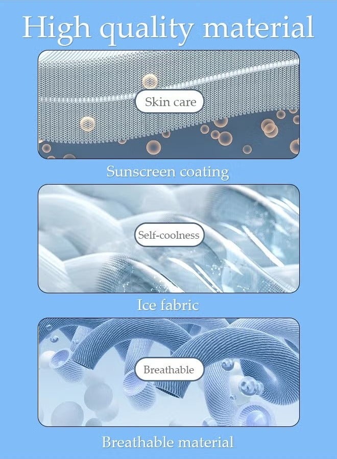 Geustos Kids Sun Hat UPF 50+ Sun Visor Hats, Wide Brim Beach Hats with Mesh and Adjustable Chin Strap Cartoon Beach Bucket Hats for Boys Girls - Image 2