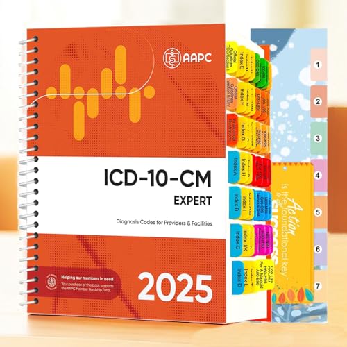 TINGYI علامات الفهرسة لإصدار AAPC ICD-10-CM 2025 (الكتاب غير متضمن)، الدليل الرسمي الكامل، 56 علامة ملونة واضحة مصنوعة من PVC، علامة مرجعية، 50 علامة إرشادية لتشفير ICD-10 و6 علامات فارغة، - Image 4