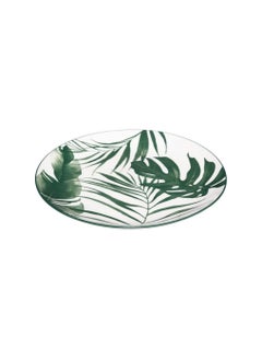 SG Palme Green Porcelain Dessert Plate 19 Cm 