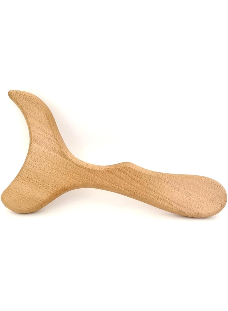 Wooden Body Massage Tools for Lymphatic Drainage and Body Sculpting, Handmade Anti-Cellulite Massager Set for Muscle Relaxation and Skin Smoothing, Ideal for Daily Use and Full-Body Comfort - Image 1