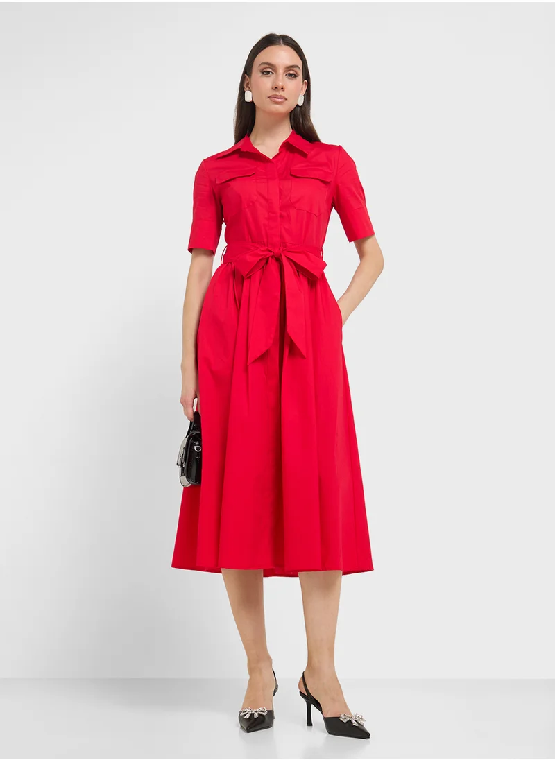 ايلا Classic Shirt Dress