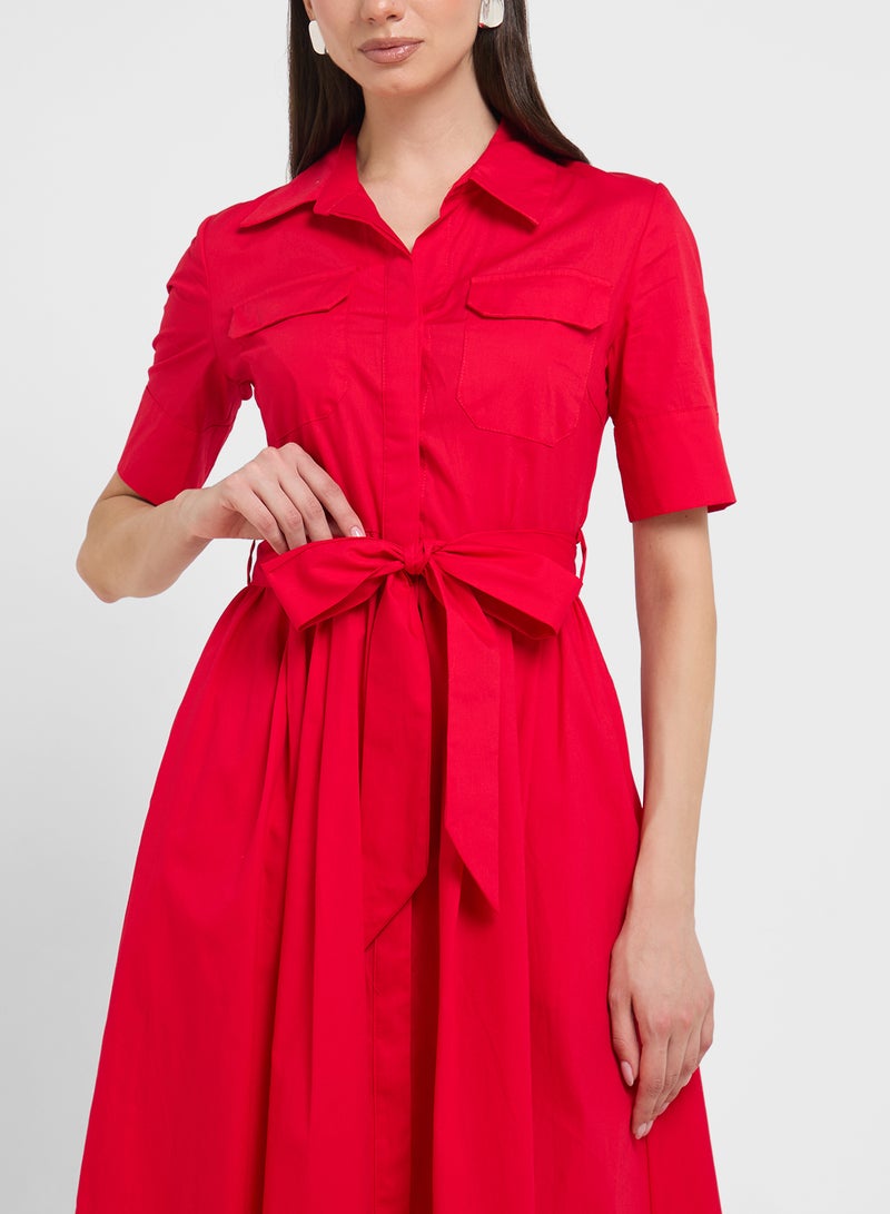 ELLA Classic Shirt Dress  - Image 3