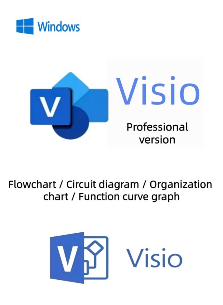 Visio 2021 Professional Product Key -1PC White - Image 1