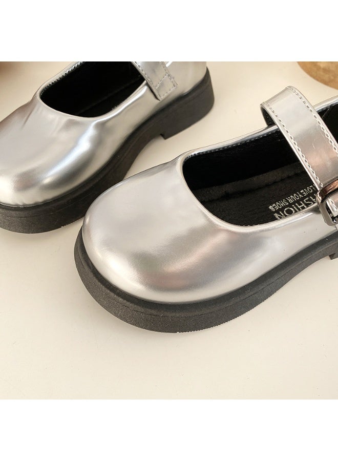 Shougu New Girls' Leather Shoes  - Image 3