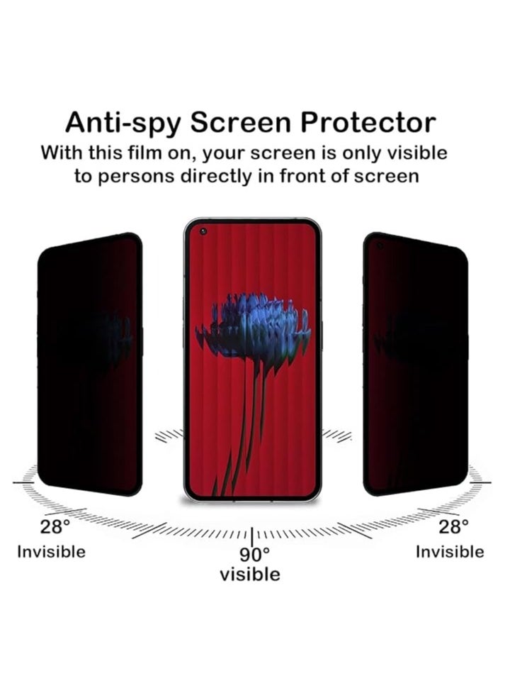 Generic Privacy Screen Protector for Nothing Phone 1 【2 Pack】 Anti-Spy Tempered Glass Film 9H Hardness  Anti Scratch Anti Fingerprint Bubble-Free, Anti-Spy Screen Protector for Nothing Phone 1  - Image 2