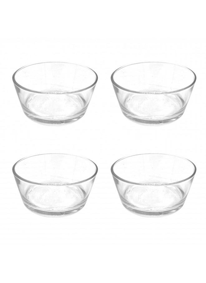 Maxim Yoghurt Dessert Set, Transparent Glass, 4 Pieces  - Image 1