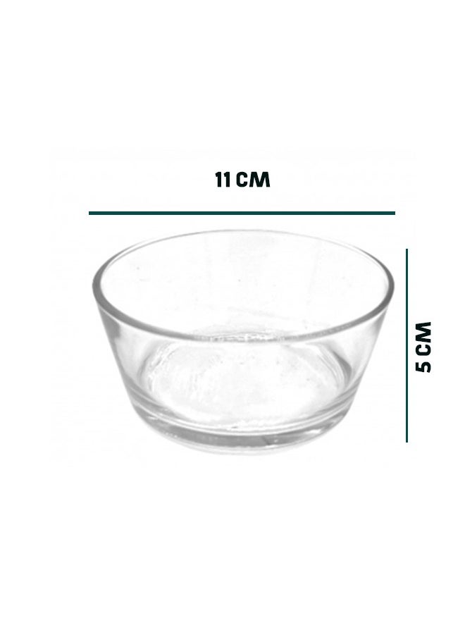Maxim Yoghurt Dessert Set, Transparent Glass, 4 Pieces  - Image 2