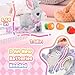 Tagitary Easter Plush Bunny Toy for KidsInteractive Realistic Bunny with SoundsWalkingEars WigglingTwitch Mouth and NoseHopping Rabbit Toys Easter Basket Stuffers Birthday Gift for Toddlers - Image 4
