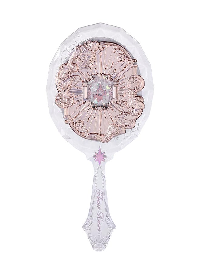 Flower Knows Moonlight Mermaid Handheld Exquisite Mirror, Pearl  - Image 1
