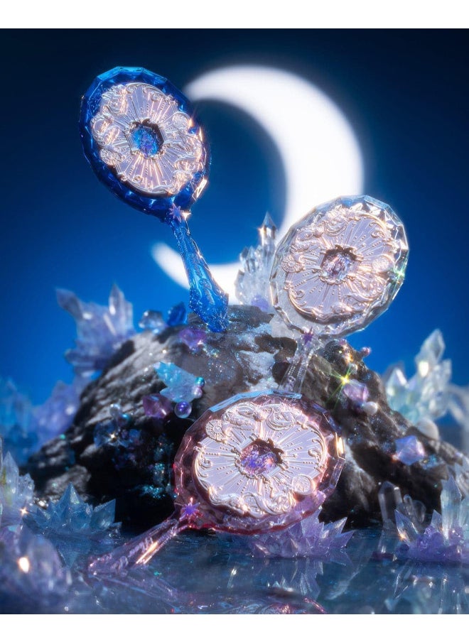 Moonlight Mermaid Handheld Exquisite Mirror, Pearl
