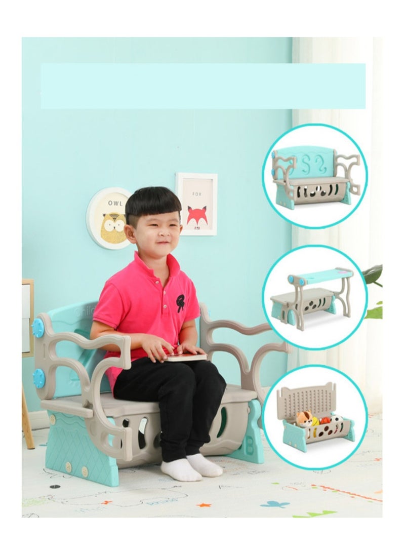 FULL JOY - Portable and Foldable Table and Chair With Toy Storage Box - Image 1