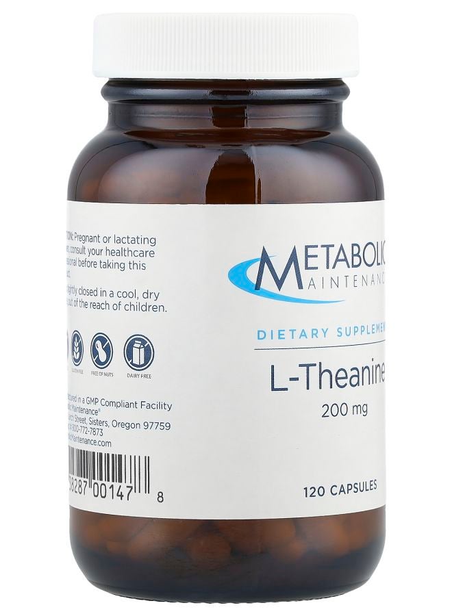 Metabolic Maintenance L-Theanine 120 Capsules - Image 2