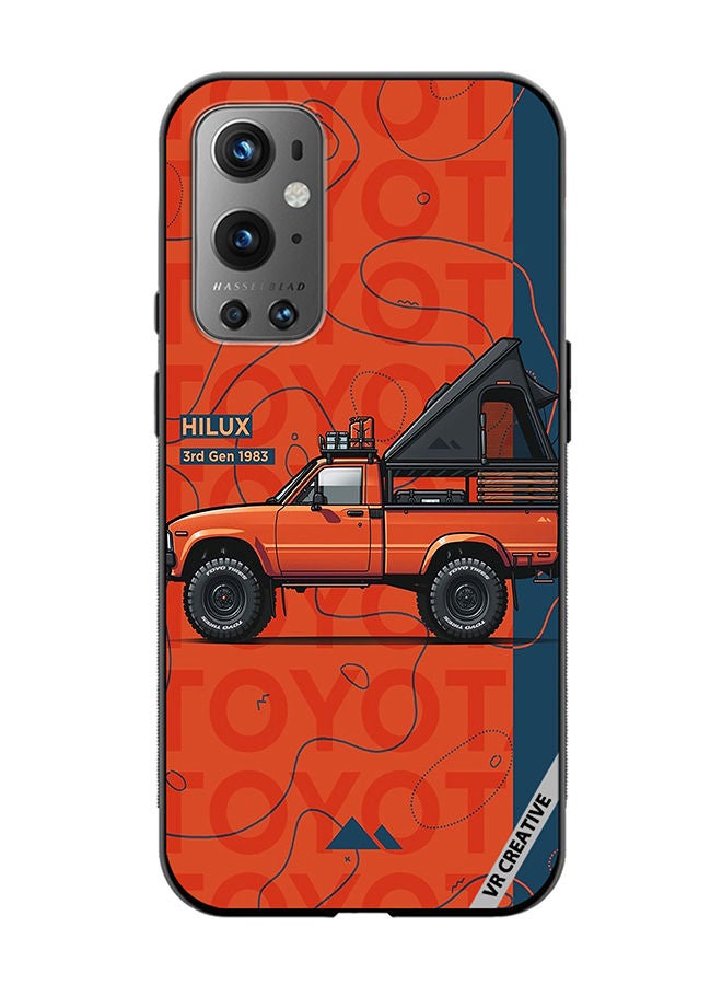VR CREATIVE Protective Case Cover For OnePlus 9 Pro Hilux 3Rd Generation 1983 Truck Design  Multicolour - Image 1