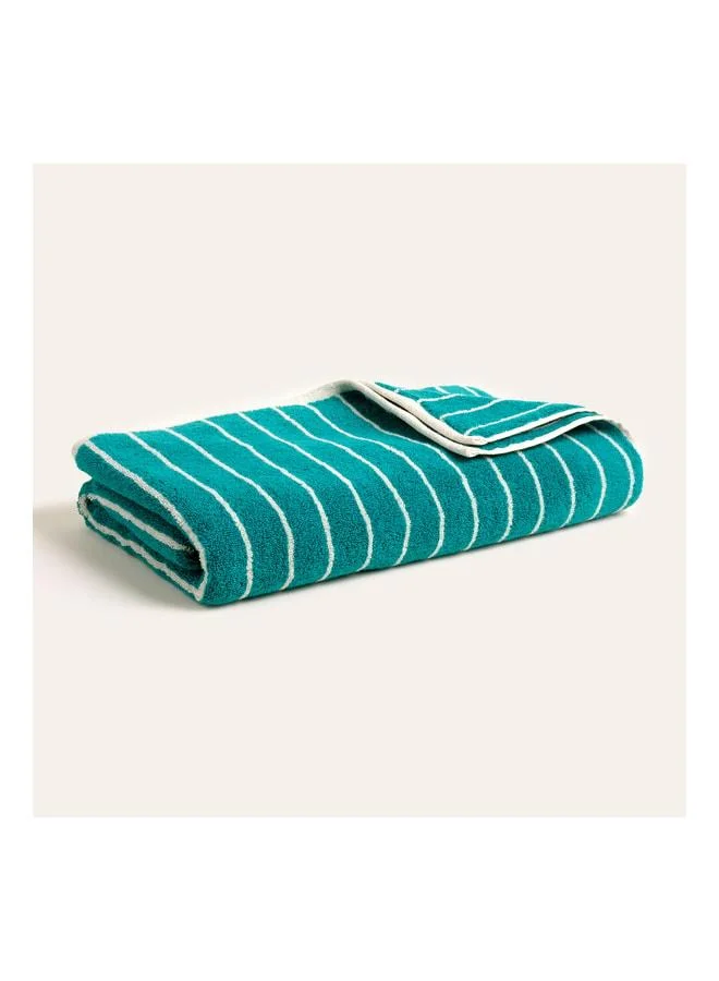 Solid Dark Green Bath Towel 90x150 cm.