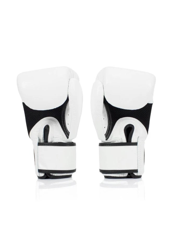 Fairtex BGV1 Universal Breathable Boxing Gloves – White - Image 4