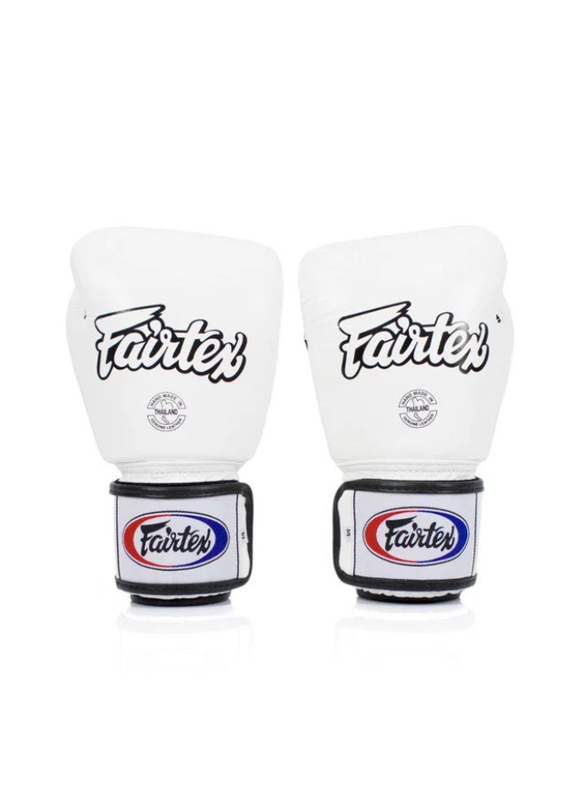 Fairtex BGV1 Universal Breathable Boxing Gloves – White - Image 2